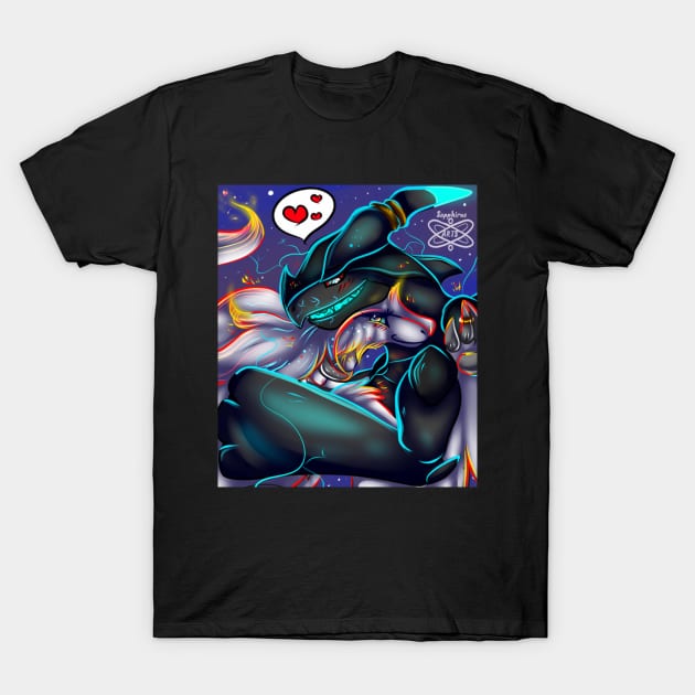 Protecting the offspring +Ying/Yang and Ying/Yang+ T-Shirt by Sapphirus